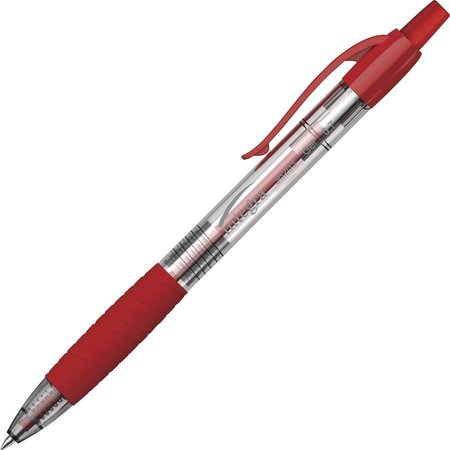 INTEGRA Gel Pen, 0.7mm Point, Retractable, 12/DZ, Red PK ITA36203